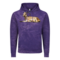 Cloud Purple Spanish Goat Vintage Hoodie - LillyAllenDesigns