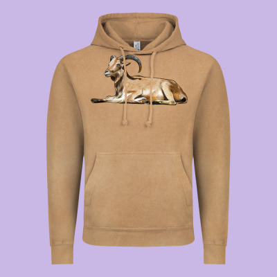 Spanish Goat Vintage Hoodie Designed By Lillyallendesigns