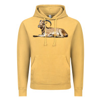 Vintage Mustard Spanish Goat Vintage Hoodie - LillyAllenDesigns