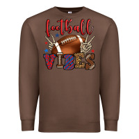 Chestnut Football vibes red and blue Premium Sweatshirt - HowdyJamesFarm