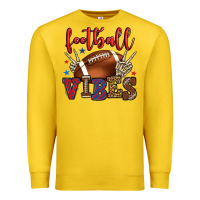Lemon Football vibes red and blue Premium Sweatshirt - HowdyJamesFarm