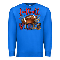 True Royal Football vibes red and blue Premium Sweatshirt - HowdyJamesFarm