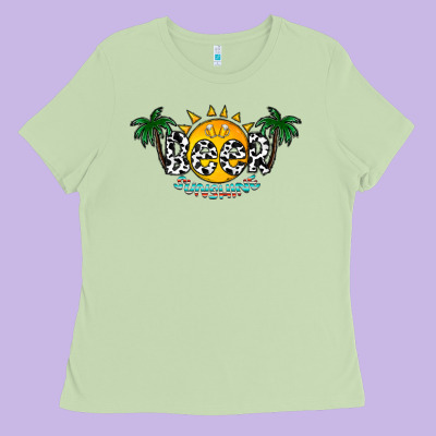 Beer Sunshine Ladies Tee Designed By Cowhidedigitalart