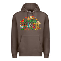 Coffee cinco de mayo coochie waxer Premium Hoodie - CowGirlArtShop