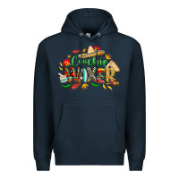 Navy cinco de mayo coochie waxer Premium Hoodie - CowGirlArtShop