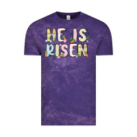Cloud Purple he is risen Vintage Tee - MaliasSmallBusiness