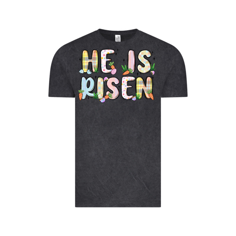 He Is Risen Vintage Tee by MaliasSmallBusiness | Teevron