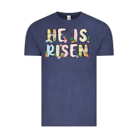 Vintage Denim he is risen Vintage Tee - MaliasSmallBusiness