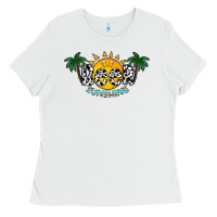 White beer sunshine Ladies Tee - CowhideDigitalArt