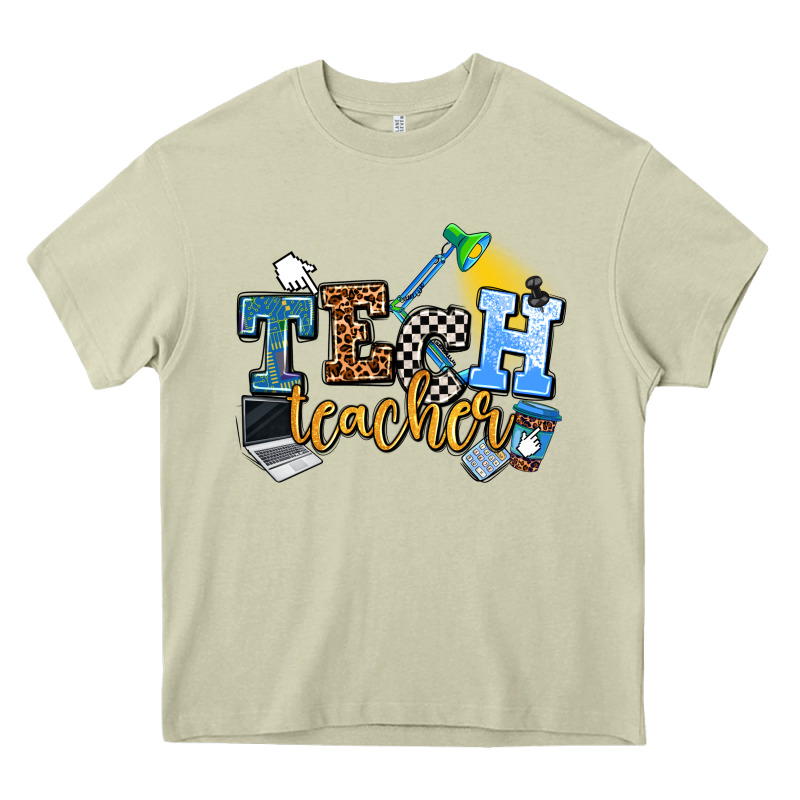 Tech Teacher Heavy Core Tee by AdoDesignShop | Teevron