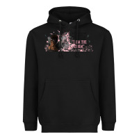 Black i am the storm with girl and butterflies Heavyweight Hoodie - TumblerDesignByShophia