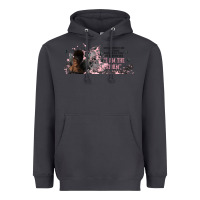 I Am The Storm With Girl And Butterflies Heavyweight Hoodie | Teevron
