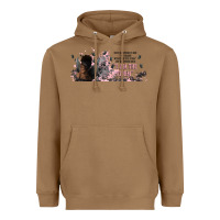 Toasted Coconut i am the storm with girl and butterflies Heavyweight Hoodie - TumblerDesignByShophia
