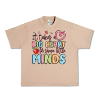 Burro it takes a big heart for shape little minds Urban Heavy Tee - MaliasSmallBusiness