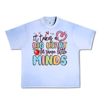 Grape Ice it takes a big heart for shape little minds Urban Heavy Tee - MaliasSmallBusiness