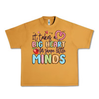 Peanut Butter it takes a big heart for shape little minds Urban Heavy Tee - MaliasSmallBusiness