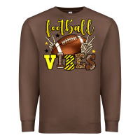 Chestnut Football vibes yellow and black team color Premium Sweatshirt - HowdyJamesFarm