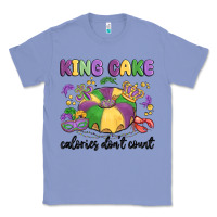 Colony Blue king cake calories don't count Classic Tee - MaliasSmallBusiness