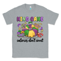 Heather Grey king cake calories don't count Classic Tee - MaliasSmallBusiness