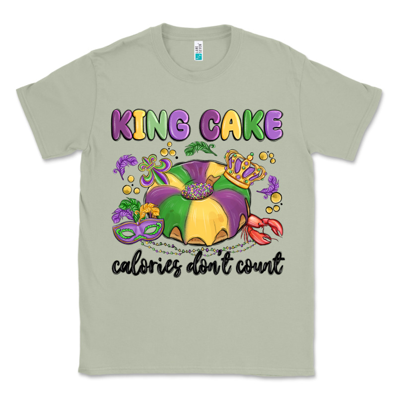 King Cake Calories Don't Count Classic Tee by MaliasSmallBusiness | Teevron
