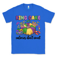 True Royal king cake calories don't count Classic Tee - MaliasSmallBusiness