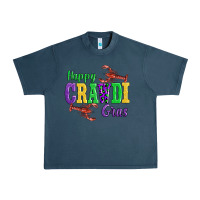 Midnight Navy happy mardi gras with lobster Urban Heavy Tee - AdoDesignShop