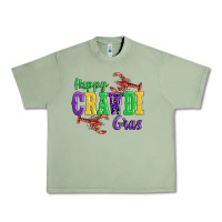Oil Green happy mardi gras with lobster Urban Heavy Tee - AdoDesignShop