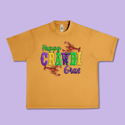 Happy Mardi Gras With Lobster Urban Heavy Tee Designed By Adodesignshop
