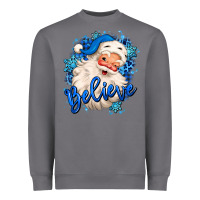Storm believe winter christmas santa claus Heavyweight Sweatshirt - MaliasSmallBusiness