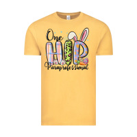 Vintage Mustard one hip paraprofessional Vintage Tee - MaliasSmallBusiness