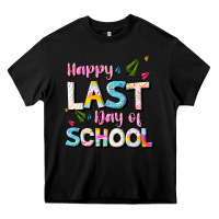 Black happy last day of school Heavy Core Tee - JahusDesignShop