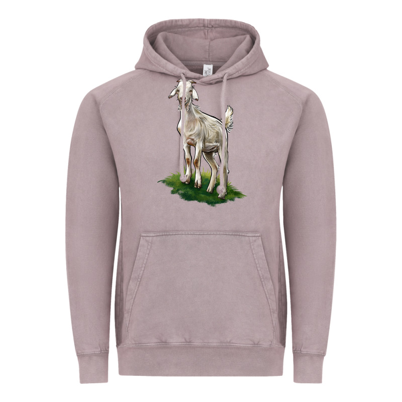 Kiko Goat Vintage Hoodie by LillyAllenDesigns | Teevron
