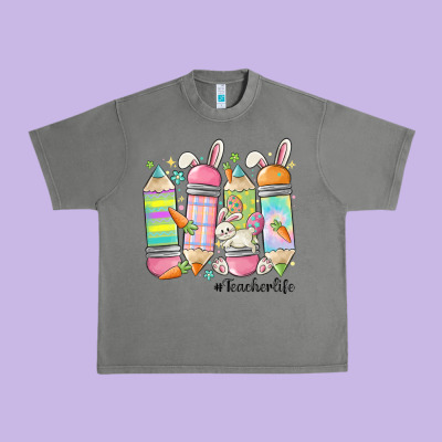 Teaching My Favorite Peeps Urban Heavy Tee Designed By Maliassmallbusiness