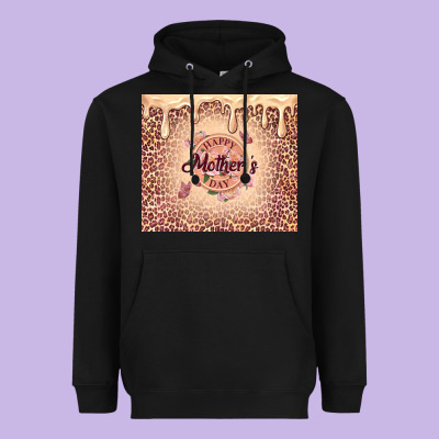Happy Mother's Day With Roses Heavyweight Hoodie Designed By Tumblerdesignbyshophia