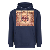 Navy happy mother's day with roses Heavyweight Hoodie - TumblerDesignByShophia