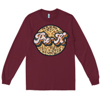 Burgundy pre k Long Sleeve Tee - JahusDesignShop