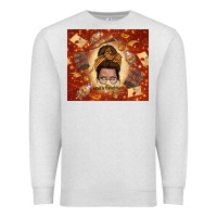 Oatmeal Heather wizard head mom Premium Sweatshirt - TumblerDesignByShophia