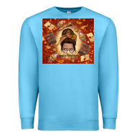 Ocean Blue wizard head mom Premium Sweatshirt - TumblerDesignByShophia