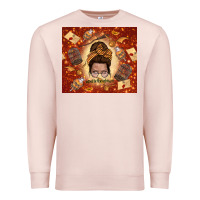 Pale Pink wizard head mom Premium Sweatshirt - TumblerDesignByShophia