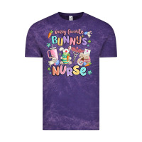 Cloud Purple every favorite bunnys nurse Vintage Tee - MaliasSmallBusiness