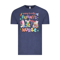Vintage Denim every favorite bunnys nurse Vintage Tee - MaliasSmallBusiness