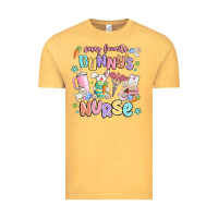 Vintage Mustard every favorite bunnys nurse Vintage Tee - MaliasSmallBusiness