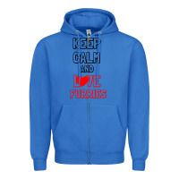 True Royal Keep Calm And Love Furries Zipper Hoodie - Bettercallsaul