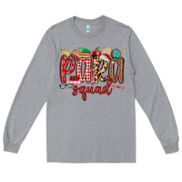 Heather Grey para squad christmas Long Sleeve Tee - MaliasSmallBusiness