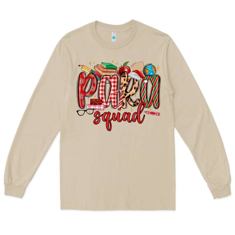 Para Squad Christmas Long Sleeve Tee by MaliasSmallBusiness | Teevron