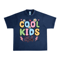 Navy cool kids club Urban Heavy Tee - MaliasSmallBusiness