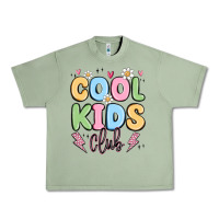 Oil Green cool kids club Urban Heavy Tee - MaliasSmallBusiness