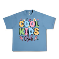 Pebble Blue cool kids club Urban Heavy Tee - MaliasSmallBusiness