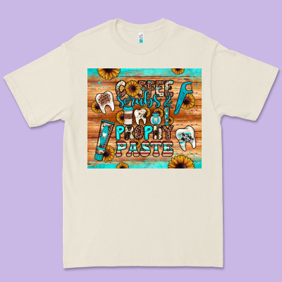 Coffee Scrubs And Prophy Paste Premium Tee Designed By Jahusdesignshop