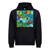 Black boy child coffee cup and teddy bear with thunderbolts and camouflage s Urban Hoodie - BundleAndBundleShop